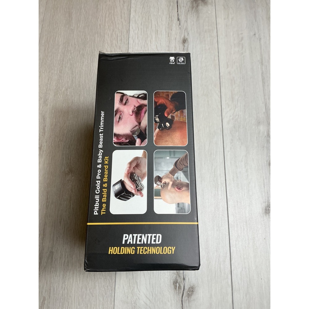 Pitbull Shaver Gold Pro + Baby Beast Trimmer Mens‎ Grooming Kit New With Tags - Picture 6 of 6